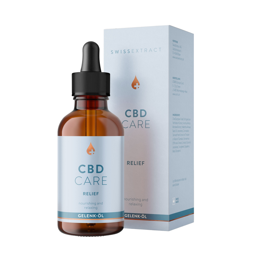 Produktbild des CBD Gelenköl von Swissextract
