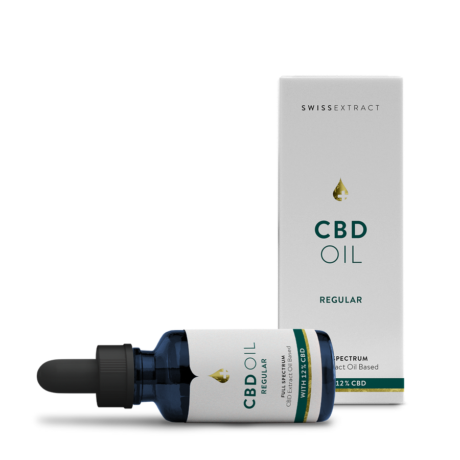 Produktbild des CBD Öl von Swissextract mit 12% CBD