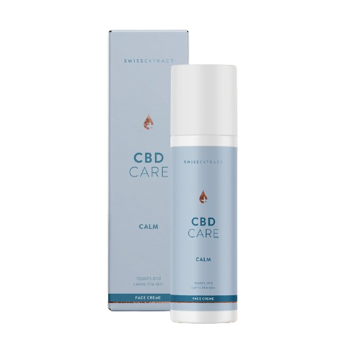 Crème visage Premium CBD « Calme » pour peaux exigeantes 